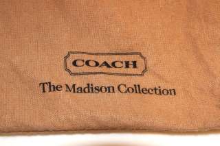 Authentic COACH MADISON COLLECTION Purse. Classic Red Leather Handbag 