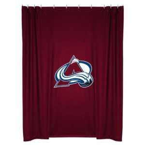  Colorado Avalanche Sidelines Shower Curtain