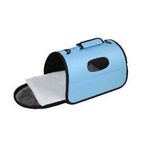    Pet Life B8LB Zippered Cage Pet Carrier in Light Blue