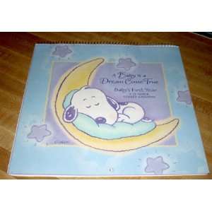   Peanuts Baby Snoopy 13 Month Calendar   Babys First Year Baby