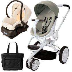 bag and a matching maxi cosi mico infant car seat