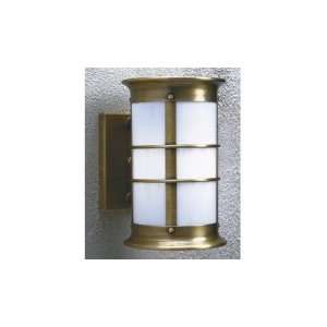   Light Outdoor Wall Light in Slate with Frosted glass