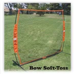 BowNet soft toss screen use w/ Easton and Demarini Bats  