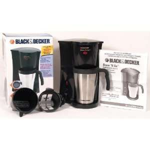 Black & Decker Brew n Go Personal Coffeemaker Kit  