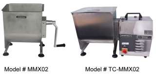 UNIWORLD 7/8 HP ELECTRIC STAINLESS STEEL MEAT MIXER MODEL TC MMX02