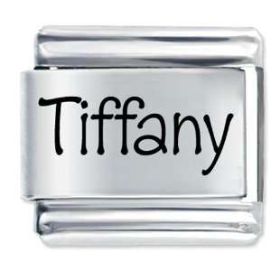  Name Tiffany Italian Charms Bracelet Link Pugster 