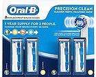 ORAL B Replacemen​t Heads Toothbrush OralB BRAUN 4 Set 