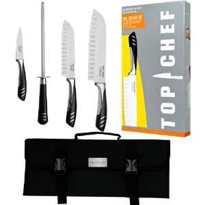 NEW Top ChefT Basic Stainless Steel Knife Set   5 Pieces (New Products 