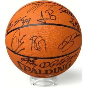   Team Signed Authentic Basketball UDA LE   Autographed Basketballs
