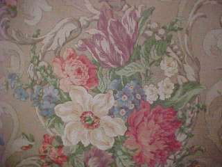  any design work. This classical looking fabric with a taupish brown 