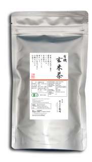 Organic POP Genmaicha Green Tea Made In Japan 100g  