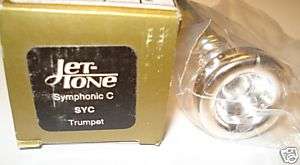Jet Tone Symphonic C Silver Trumpet Mouthpiece NEW  SYC  