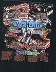 Van Halen Tour 2007 T Shirt XL Eddie Alex Wolfgang David Lee Roth 