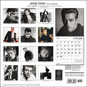 James Dean 2012 Square Wall Calendar  