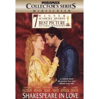 Shakespeare in Love (Special Edition) (Miramax Collectors Series 