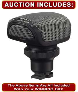   Channel Surround Microphone for VIXIA Mini Advanced Shoe Camcorders