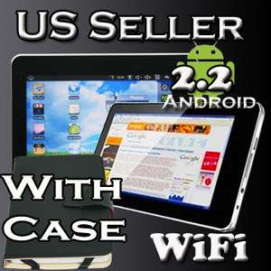   Android 2.2 Tablet PC Computer & Case Bundle Netbook M009 Camera