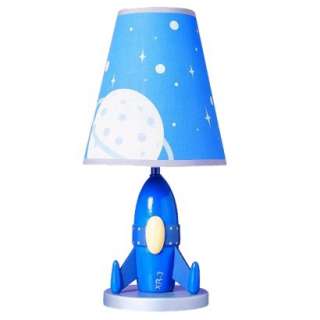 Rocket Lamp   Blue.Opens in a new window