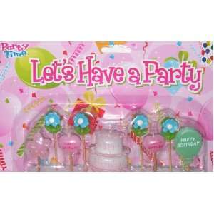   BIRTHDAY Cake / Candles / Toppers / Decorations / Kit / Set / 9 Pieces