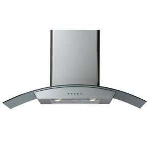  Curved Canopy Wall Mounted Range Hood Width 36