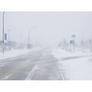  Snow Storm and Blizzard, Churchill, Hudson Bay, Manitoba 