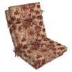   Piece Outdoor Conversation/Deep Seating Chair Cushion Set   Red Floral
