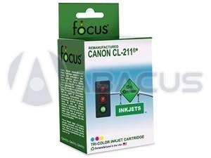 Color Printer Ink Tank Cartridge CL 211 for Canon MP250  