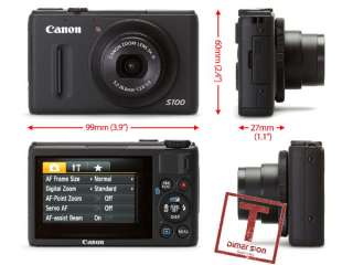 S2515 Canon Powershot S100 GPS Digic 5 24mm Wide Camera+8GB+Bat+Gifts+ 