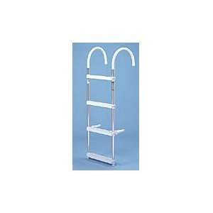  Standard Boat Ladder (Hgt 47 / Steps 4 / Width 15 / Hook 