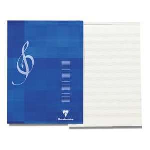  Clairefontaine Top Glued Binding Music Notepad, 50 Sheets 