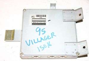 1995 VILLAGER QUEST OEM ENGINE COMPUTER ECM ECU 94 95  