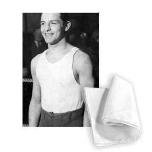 Jack The Kid Berg in the boxing ring March   Tea Towel 100% Cotton 