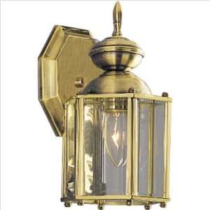 Progress Lighting P5756 10 100W Brass Guard Small Outdoor Wall Lantern 