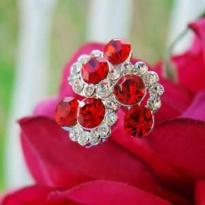  Red Bouquet Jewels for Bridal Bouquet 