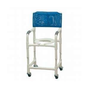 Deluxe Adjustable PVC Roll In Shower Chair  Kitchen 