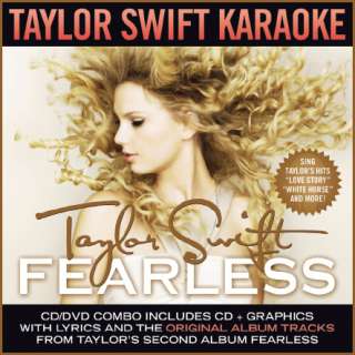 Big Machine Karaoke CDG/DVD Combo Taylor Swift Fearless  