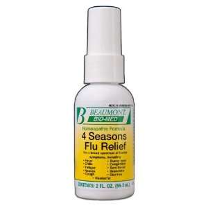  4 Seasons Flu Relief Homeopathic Product Health 