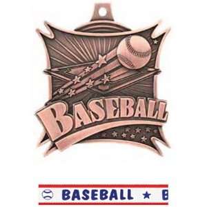  Hasty Awards Xtreme Custom Baseball Medals M 701 BRONZE MEDAL 