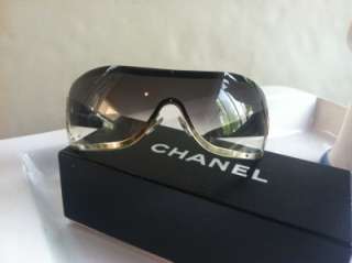 AUTHENTIC CHANEL SUNGLASSES $599 GREY GRADIENT LENS QUILTED  