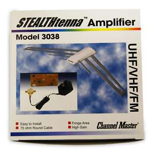 Channel Master CM 3038 STEALTHtenna Amplifier 020572030380  