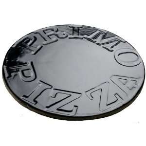 338 Primo Charcoal Grill Porcelain Glazed Ceramic Pizza Stone XL Oval 