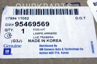 2011 2012 Chevrolet Cruze Fog Lamp Kit 4 Diameter Clear Lamps w 