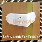  Wardrobe Door Safety Lock Corner Toddler Lock For Child Kids Baby