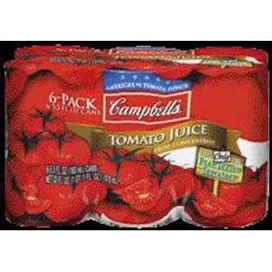 Campbells Tomato Juice Can 6 ct   8 Grocery & Gourmet Food