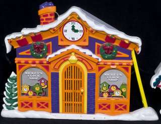 mr christmas disney mickey s clock shop animated musical light display 