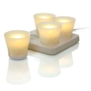  CANDELA FLARE RECHARGEABLE CANDLE LAMPS SET OF 4 CANDELA 