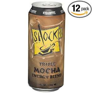   Triple Mocha Energy Blend Iced Coffee, 15 Ounce Cans (Pack of 12