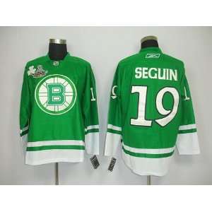  Seguin #19 NHL Boston Bruins Green Hockey Jersey Sz56 