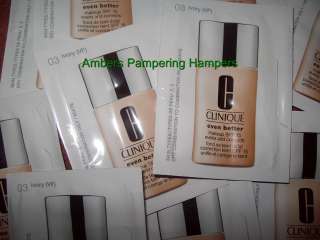 CLINIQUE even better makeup foundation sachets Shade 03 Ivory spf15 