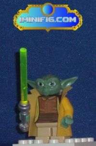 LEGO Custom Clone Wars Master Yoda with long cloak  
